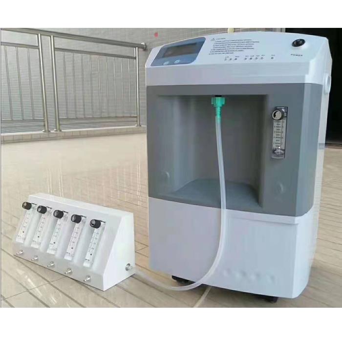 Medical Oxygen Concentrator With Ultimate Flow Splitter